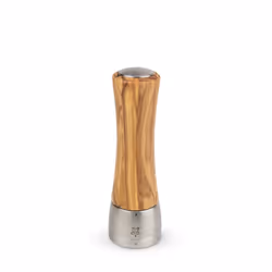 Peugeot 36164, Moulin à poivre, Acier inoxydable, Bois, Acier inoxydable, Bois, Acier inoxydable, 210 mm