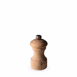 Bistro Nature Moulin à poivre manuel en bois et son poivre Fair Trade, 10 cm - 3in.