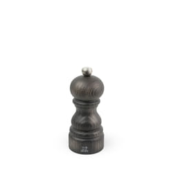 Paris Nature Dark Moulin à sel manuel en bois et son sel des Alpes, couleur dark, 12 cm - 4,75'