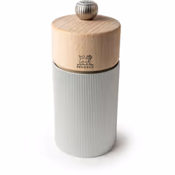 Peugeot Line, Salière, Aluminium, Bois, Aluminium, Bois, 120 mm