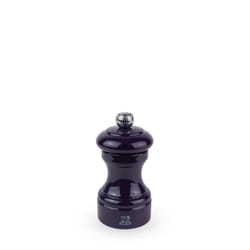 Bistro Moulin à poivre manuel en bois laqué, aubergine, 10 cm - 4'