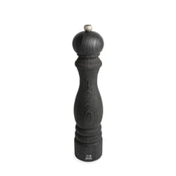 Paris Nature Black Moulin à poivre manuel en bois upcyclé et son poivre Fair Trade, noir, 30 cm - 12in