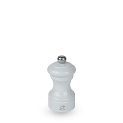 Bistro Moulin à poivre manuel en bois laqué, gris perle 10 cm - 4in.