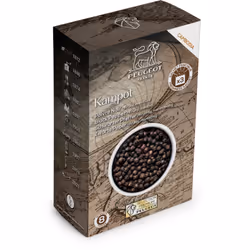 Kampot Poivre noir du Cambodge, 60g - 3 sachets fraicheur de 20g