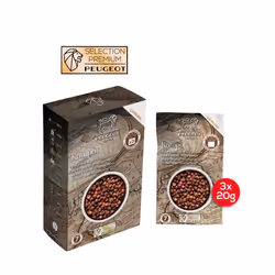 Kampot Poivre rouge du Cambodge, 60g - 3 sachets fraicheur de 20g