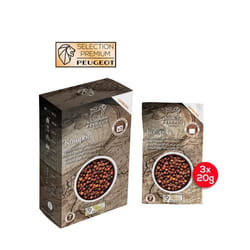 Kampot Poivre rouge du Cambodge, 60g - 3 sachets fraicheur de 20g
