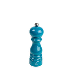Paris u'Select Moulin à poivre manuel u'Select en bois laqué, bleu pacifique, 18 cm - 7in