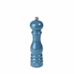 Paris u'Select Moulin à poivre manuel u'Select en bois laqué, bleu pacifique, 22 cm - 9in
