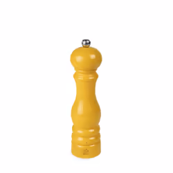 Paris u'Select Moulin à poivre manuel u'Select en bois laqué, jaune safran, 22 cm - 9in
