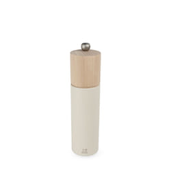 Boreal Moulin à sel manuel en bois, blanc plume, 21cm - 8'