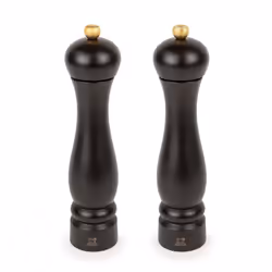 Clermont Duo de moulins à poivre et à sel Chocolat 24 cm
