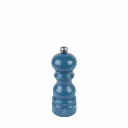 Paris u'Select Moulin à poivre manuel u'Select en bois laqué, bleu pacifique, 15 cm - 6 in