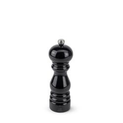 Paris u'Select Moulin à sel manuel en bois, u'Select, laqué noir, 18 cm - 7in