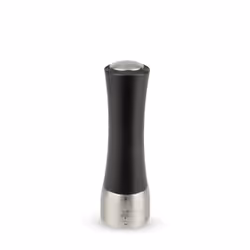 Madras Moulin à sel manuel en bois et inox, u'Select, chocolat, 21 cm