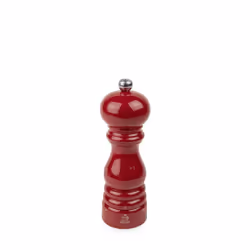 Paris u'Select Moulin à sel manuel u'Select en bois laqué, rouge passion, 18 cm - 7in