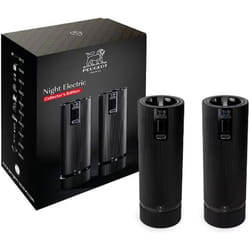 Moulin à Poivre et Sel Électriques PEUGEOT Line uSelect Zirlion 15 cm - Noir Mat