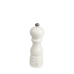 Paris u'Select Moulin à sel manuel en bois, u'Select, laqué ivoire, 18 cm - 7in