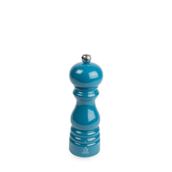 Paris u'Select Moulin à sel manuel en bois, u'Select, laqué bleu pacifique, 18 cm - 7in