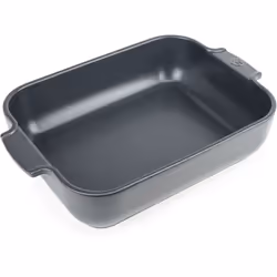 Appolia Plat four céramique rectangle ardoise 32 cm - 12,5'