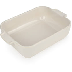 Appolia Plat four céramique rectangle écru 25 cm - 10'
