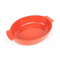 Appolia Plat four céramique ovale rouge 31 cm - 10 1/2“