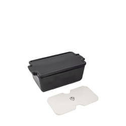 Appolia Terrine en céramique avec presse, ardoise, 600 à 700 g