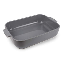 Appolia Plat à four rectangulaire, light grey, 36 cm