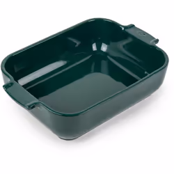Appolia Plat four céramique rectangle vert forêt 25 cm - 10in