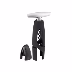 Altar Tire-bouchon à vis sans fin couleur noir avec coupe-capsule 17 cm - 7'