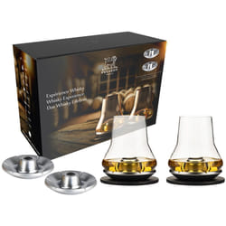 Experience Whisky 2 sets de dégustation Whisky et 2 socles rafraîchisseurs supplémentaires en coffret cadeau