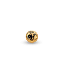 Bouton Bijou Bouton pour moulin à sel, doré mat