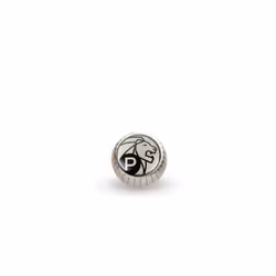 Bouton Bijou Bouton pour moulin à poivre, nickel mat