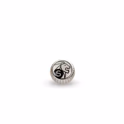 Bouton Bijou Bouton pour moulin à sel, nickel mat