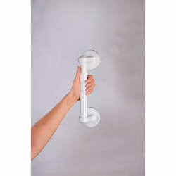 RIDDER A160301 barre de maintien et rampe de sécurité Barre d'appui Acrylonitrile-Butadiène-Styrène (ABS), Aluminium Blanc