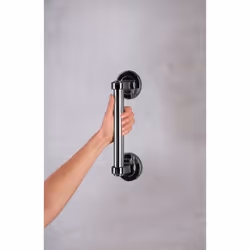 RIDDER A160300 barre de maintien et rampe de sécurité Barre d'appui Acrylonitrile-Butadiène-Styrène (ABS), Aluminium Chrome