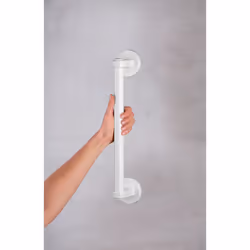 RIDDER A160401 barre de maintien et rampe de sécurité Barre d'appui Acrylonitrile-Butadiène-Styrène (ABS), Aluminium Blanc