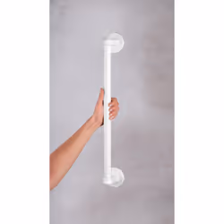 RIDDER A160601 barre de maintien et rampe de sécurité Barre d'appui Acrylonitrile-Butadiène-Styrène (ABS), Aluminium Blanc