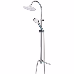 RIDDER Ensemble de douche sous forme de pluie Cannes chrome