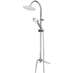 RIDDER Ensemble de douche sous forme de pluie Cannes chrome