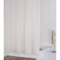 RIDDER 47851 rideau de douche Anneau Polyester Blanc