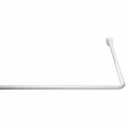 Barre universelle pour rideau de douche couleur : blanc matériau : aluminium peut être ajusté à différentes longueurs dimensi ...
