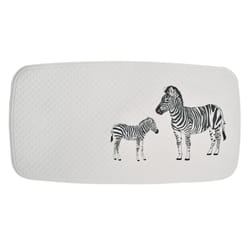 RIDDER Zebra Tapis de bain anti-dérapant Noir, Blanc
