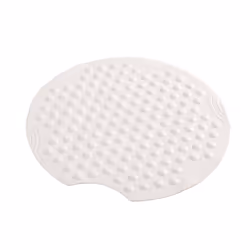 RIDDER Tecno, Tapis de bain anti-dérapant, Adultes, Blanc, Caoutchouc, Lavage en machine, 30 °C