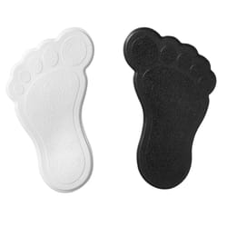 RIDDER 69590 Tapis de bain et adhésif antidérapant Adhésif anti-dérapant pour baignoire Noir, Blanc