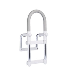 RIDDER A00300101 barre de maintien et rampe de sécurité Barre d'appui Aluminium, Polypropylène (PP), Élastomère thermoplastique (TPE) Blanc