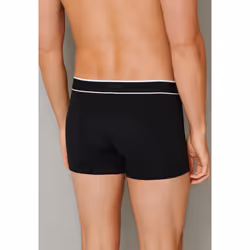 SCHIESSER 173983-000-007 Sous-vêtement Short Boxer Noir