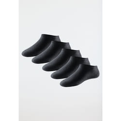 SCHIESSER 179825-000-403 chaussette Mâle Chaussettes de sport Noir 5 paire(s)