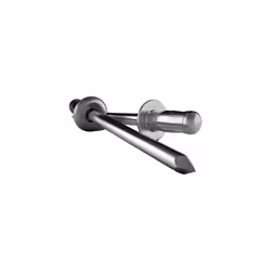 Matériau: aluminium / acier Avec tête ronde plate Dimensions: Ø4,8 x 10 mm Rivet aveugles ''Poly Grip'' 4,8x10mm en aluminium ...