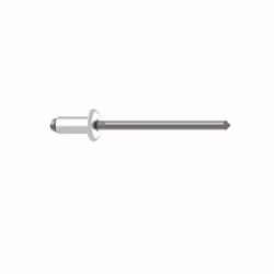 GESIPA 1433485, Rivets aveugles, Aluminium, Acier, Acier inoxydable, Tête bombée, Zinc, 8 mm