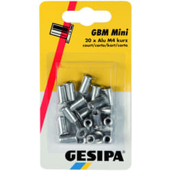 Ecrous à rivets aveugles Gesipa Mini-Pack Alu m 5 Short